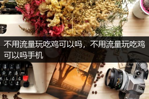 不用流量玩吃鸡可以吗，不用流量玩吃鸡可以吗手机