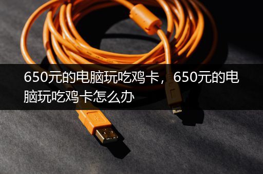 650元的电脑玩吃鸡卡，650元的电脑玩吃鸡卡怎么办