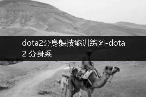 dota2分身躲技能训练图-dota2 分身系