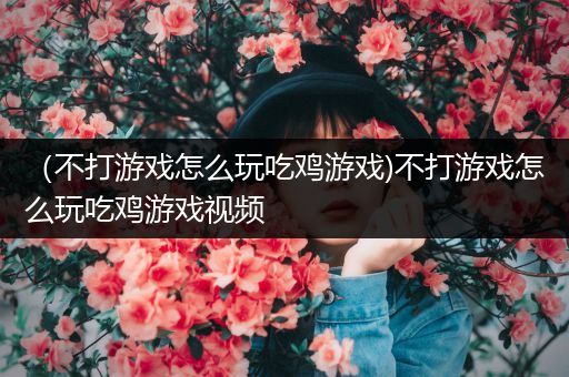 （不打游戏怎么玩吃鸡游戏)不打游戏怎么玩吃鸡游戏视频