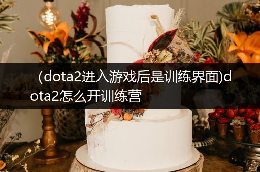 （dota2进入游戏后是训练界面)dota2怎么开训练营