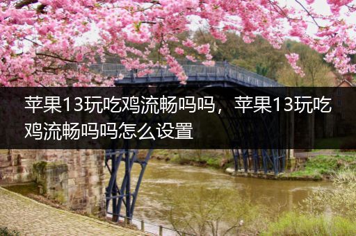 苹果13玩吃鸡流畅吗吗，苹果13玩吃鸡流畅吗吗怎么设置